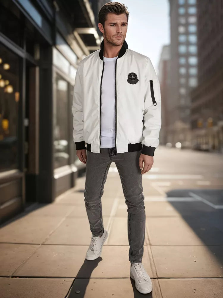 Men's brown jacket Set