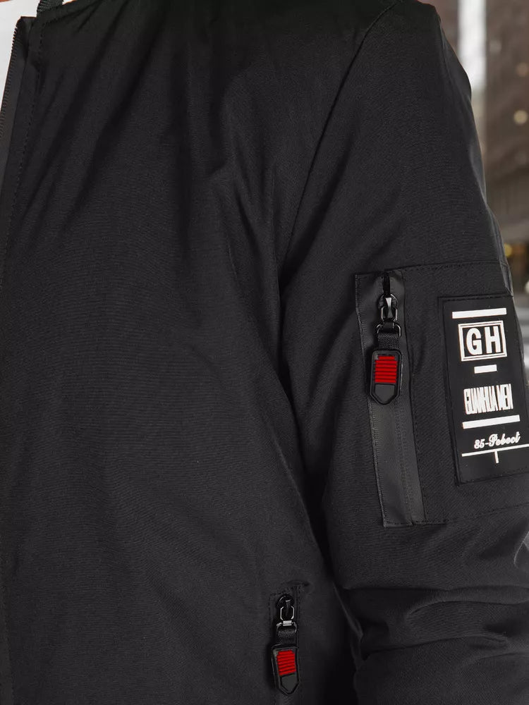 Men's black jacket Edman