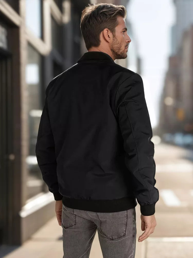Men's black jacket Set