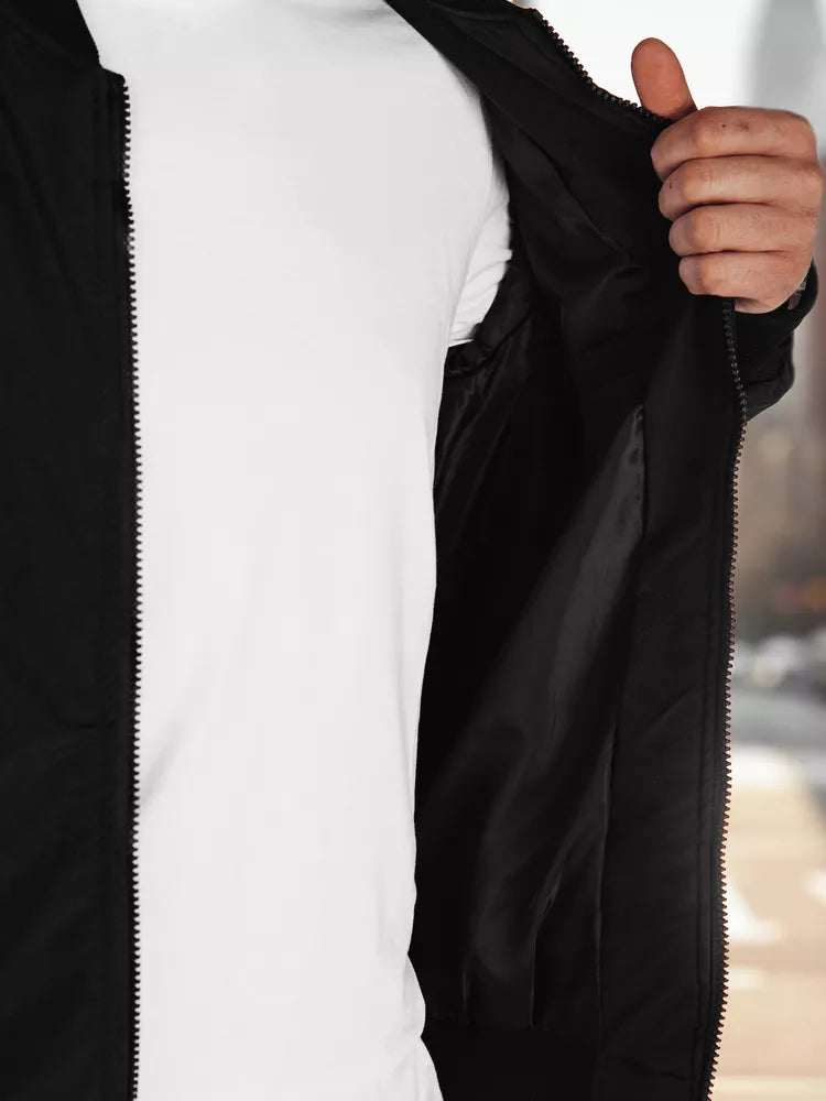 Men's black jacket Set
