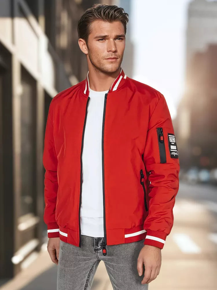 Men's red jacket Edman
