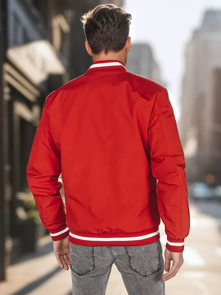 Men's red jacket Edman