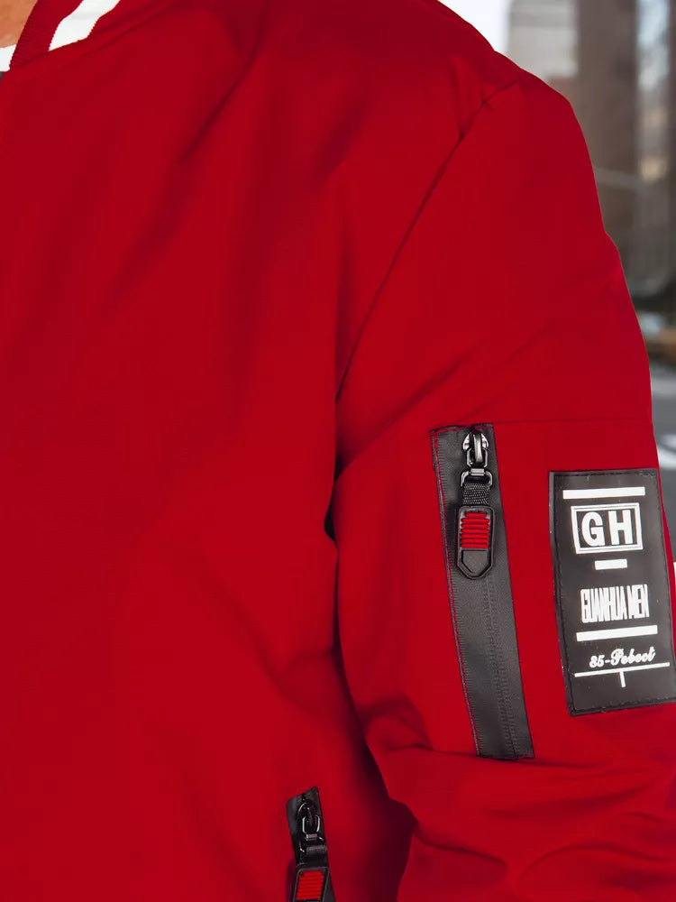 Men's red jacket Edman