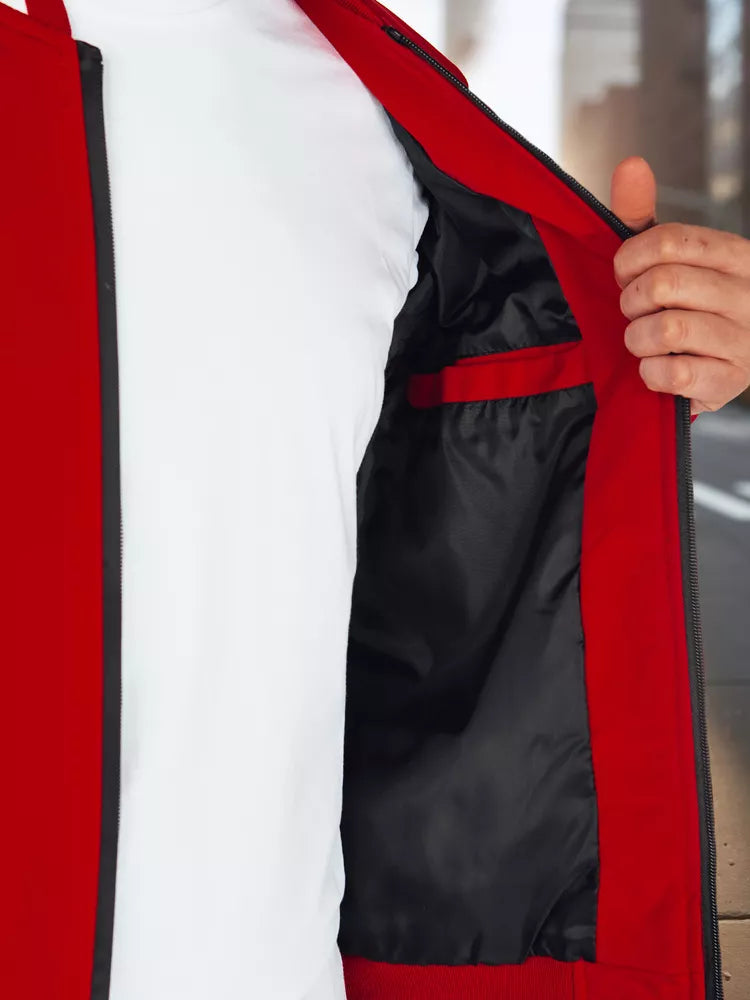 Men's red jacket Edman