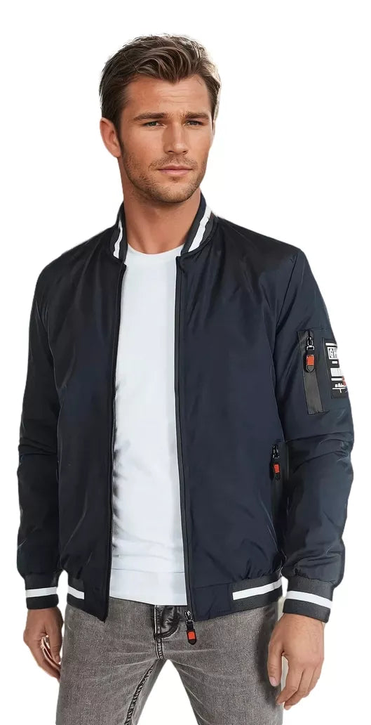 Men's navy blue jacket Edman