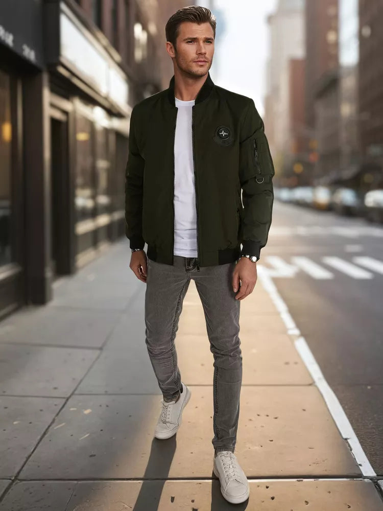 Men's khaki jacket Set