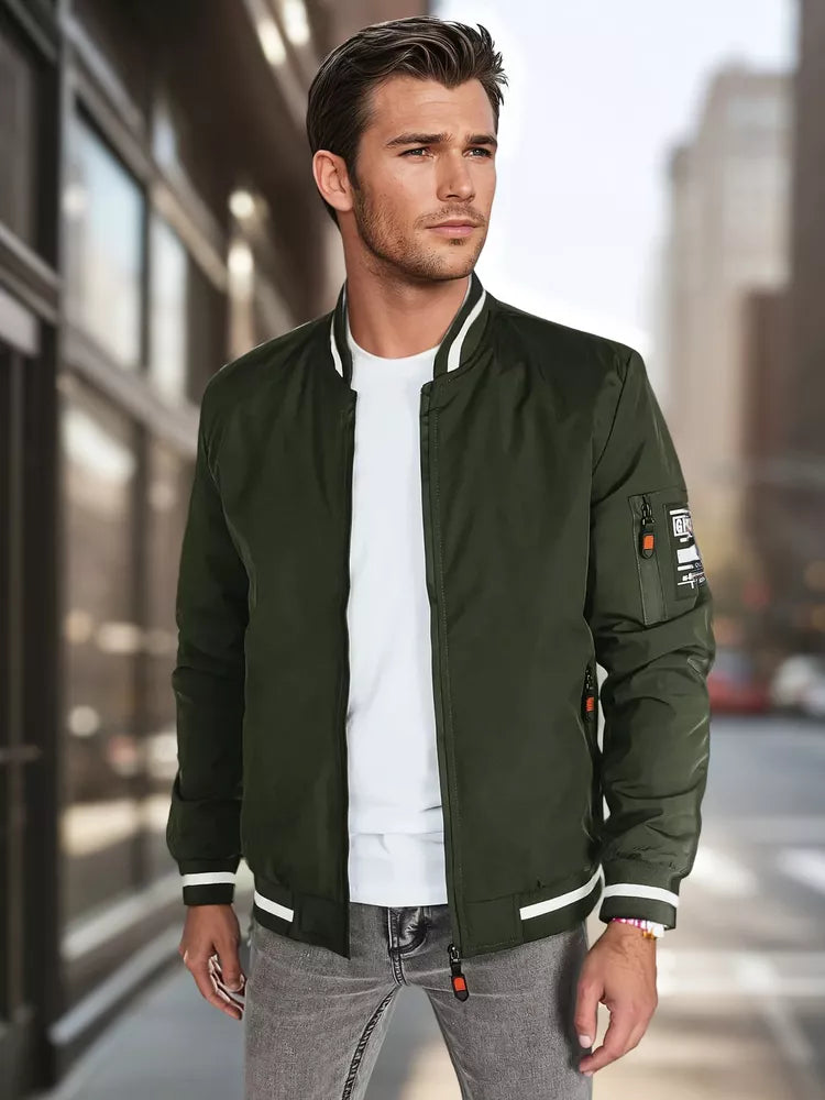 Men's khaki jacket Edman