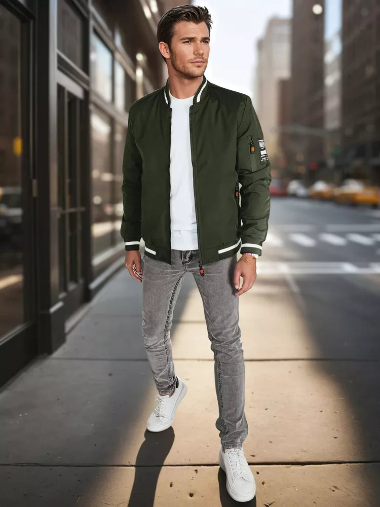 Men's khaki jacket Edman