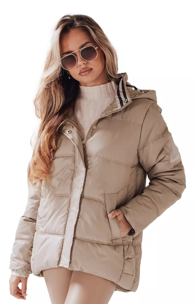 Brown women's jacket Himen