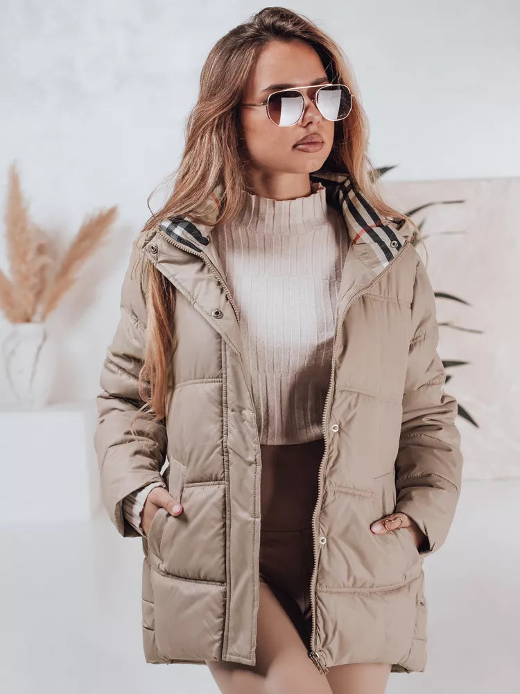 Brown women's jacket Himen