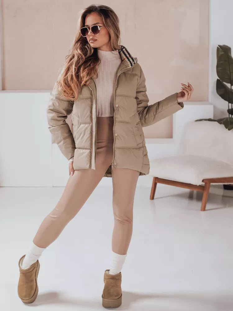 Brown women's jacket Himen