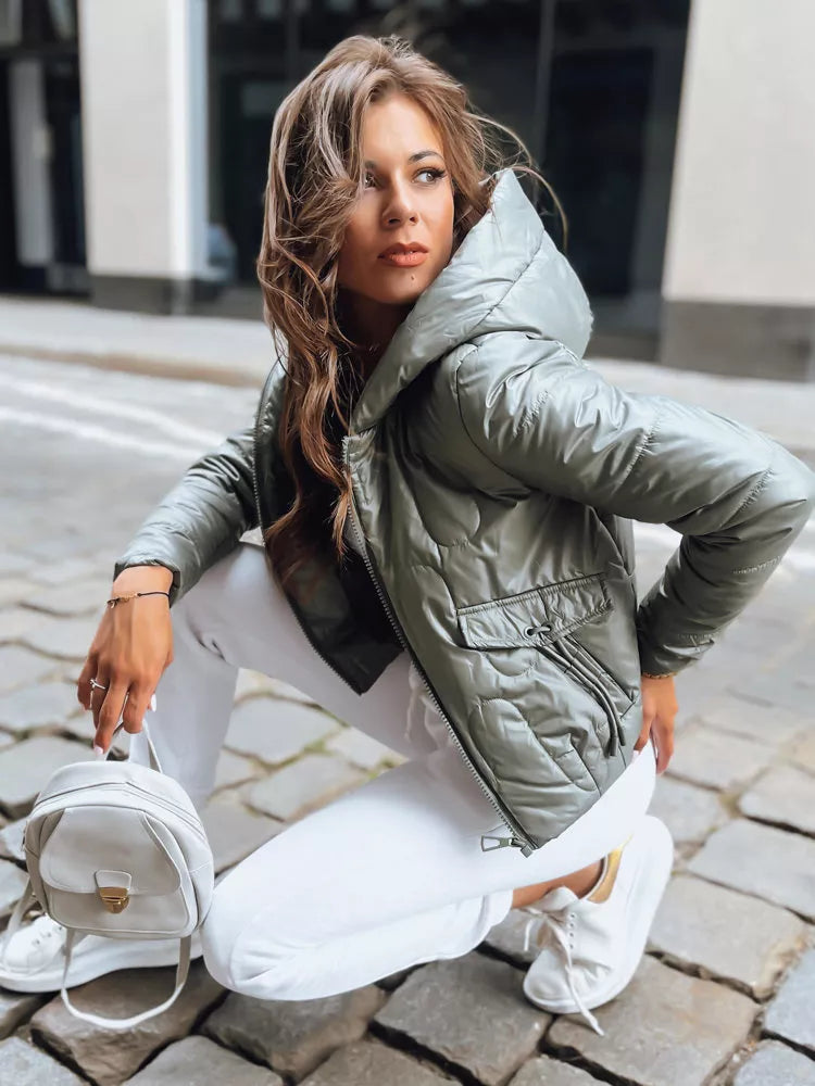 Women's green Wool jacket