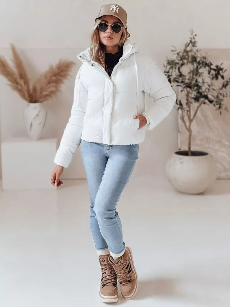 Women's white jacket Snowlike