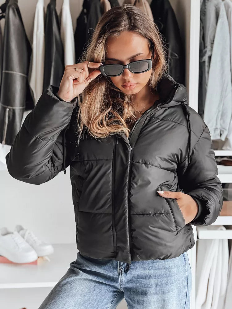 Women's black jacket Snowlike