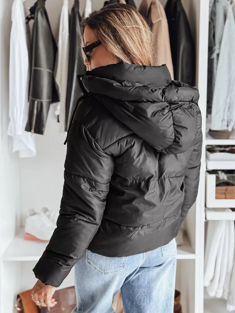Women's black jacket Snowlike