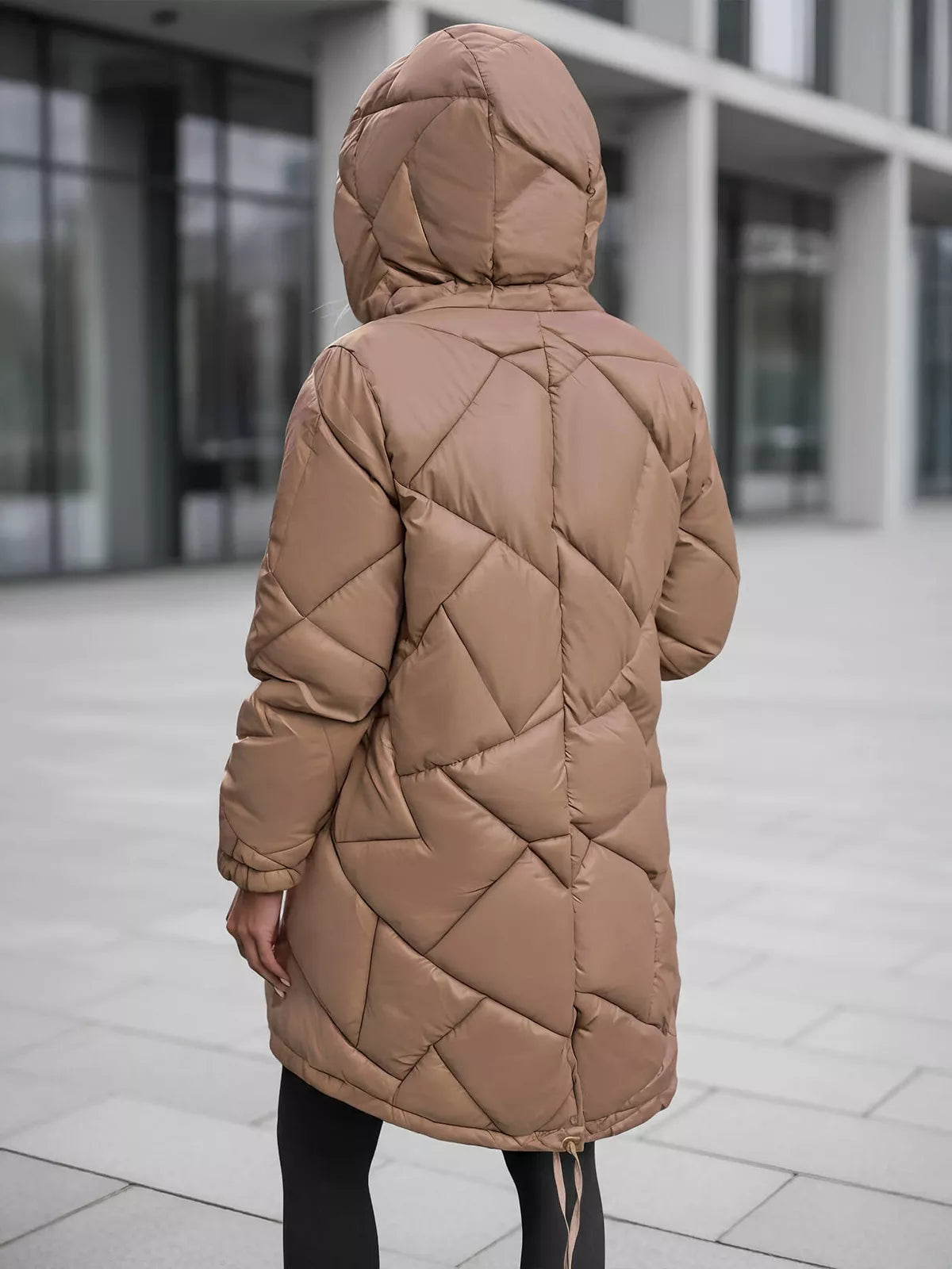 Brown winter jacket Luter