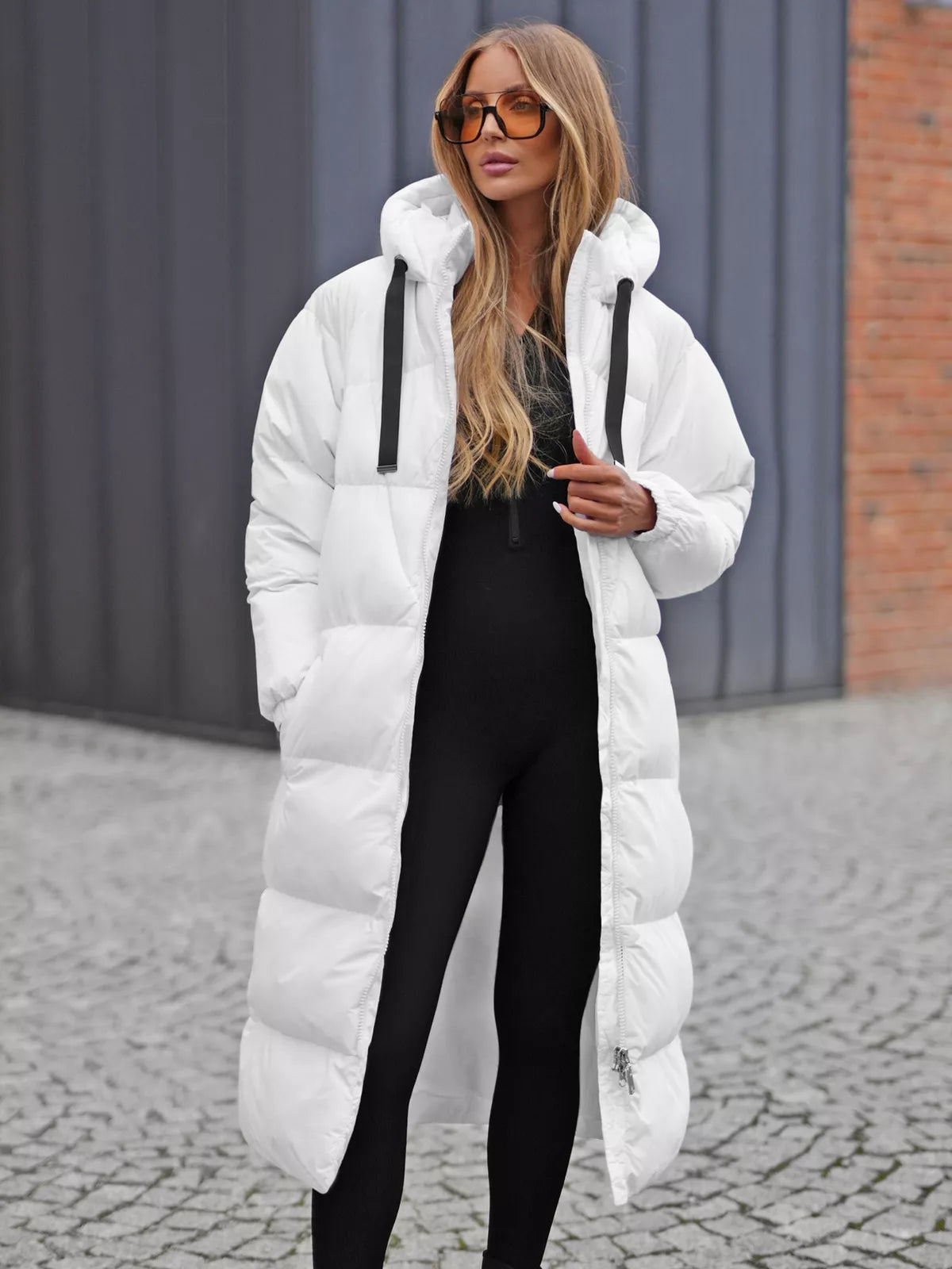 Women's white coat Izabel