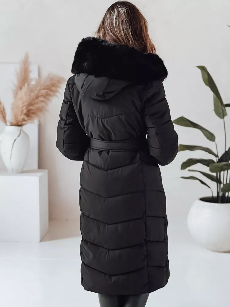 Women's quilted black jacket Oris