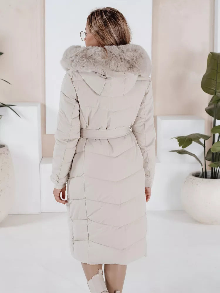 Women's quilted white jacket Oris