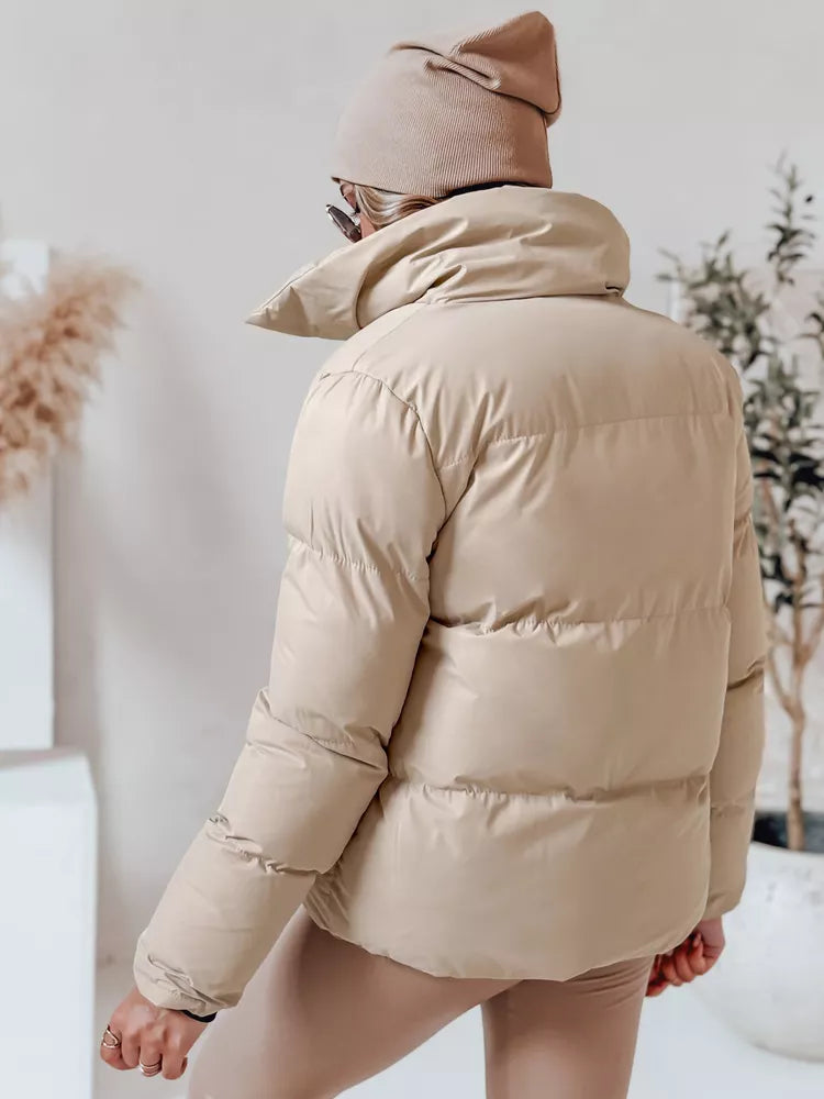 Women's winter light brown jacket Lari