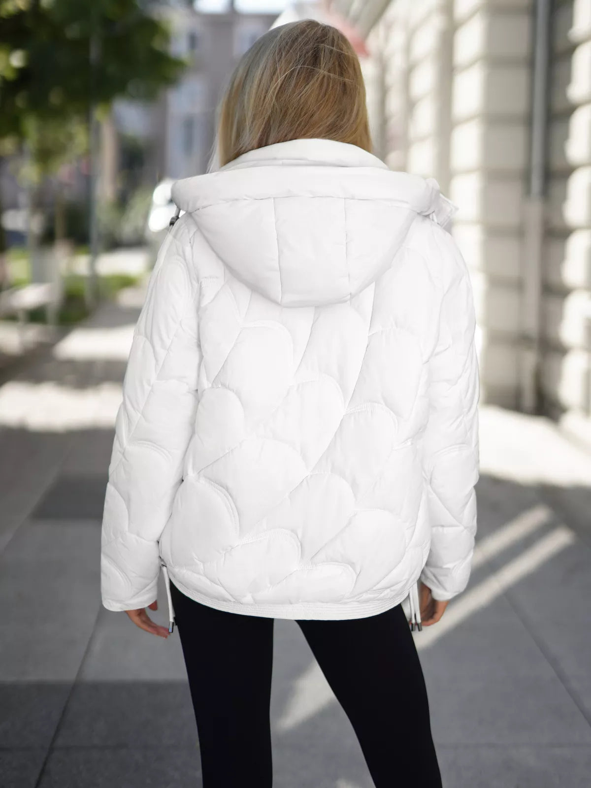 Women's white jacket Muna