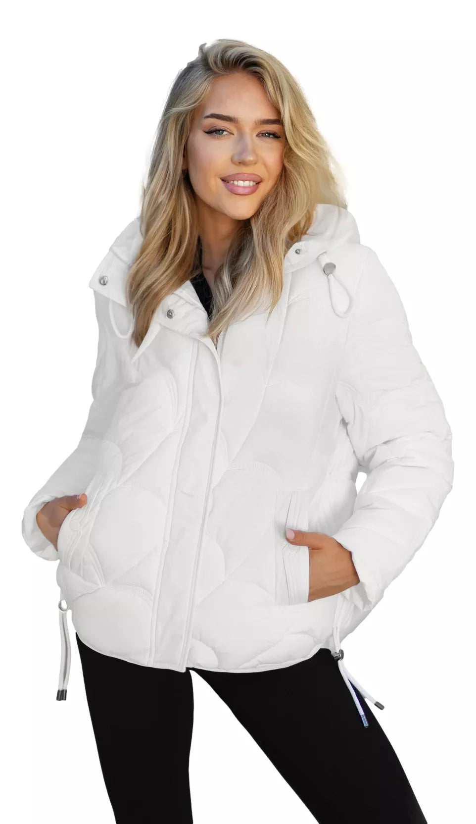 Women's white jacket Muna