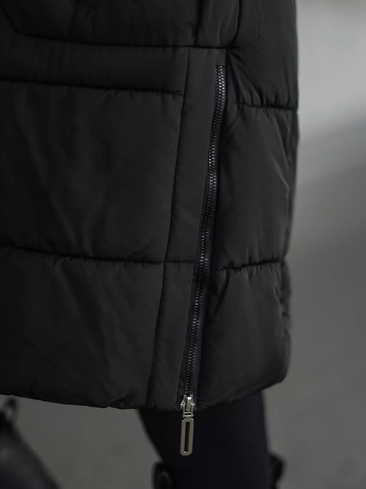 Women's black winter jacket Flint