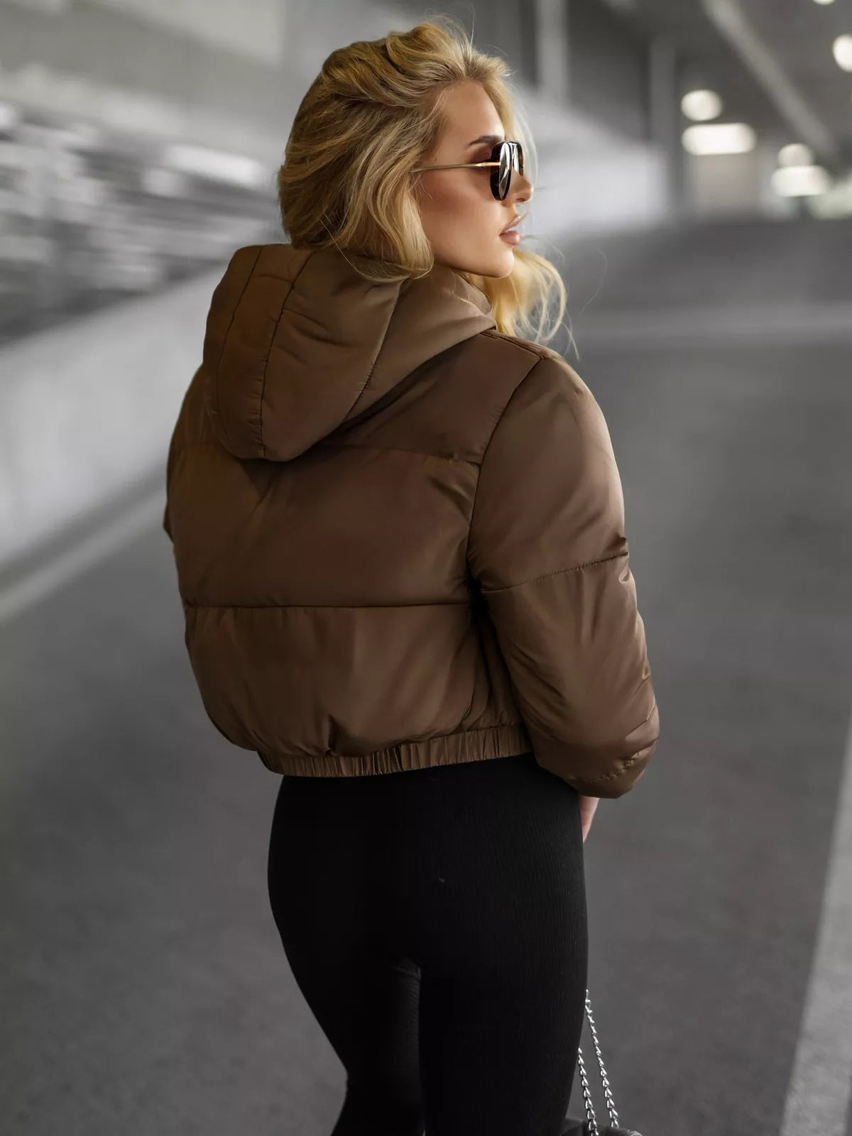 Women's brown jacket Trini