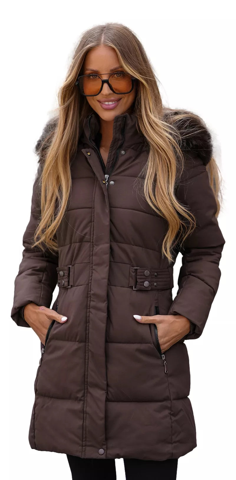 Women's brown jacket Seran