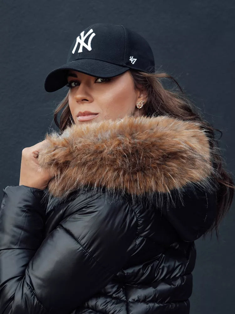 Women's winter black jacket Jessica