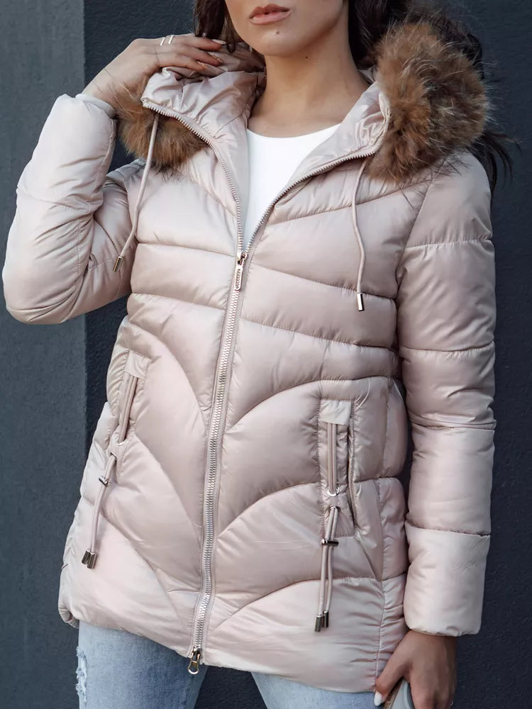Women's winter pink jacket Jessica