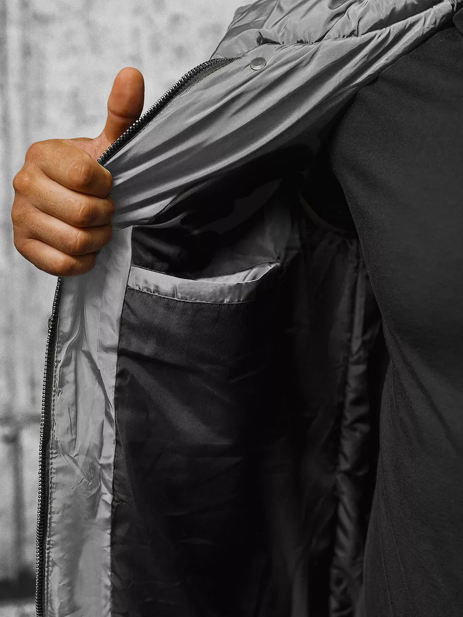 Winter gray jacket Setter