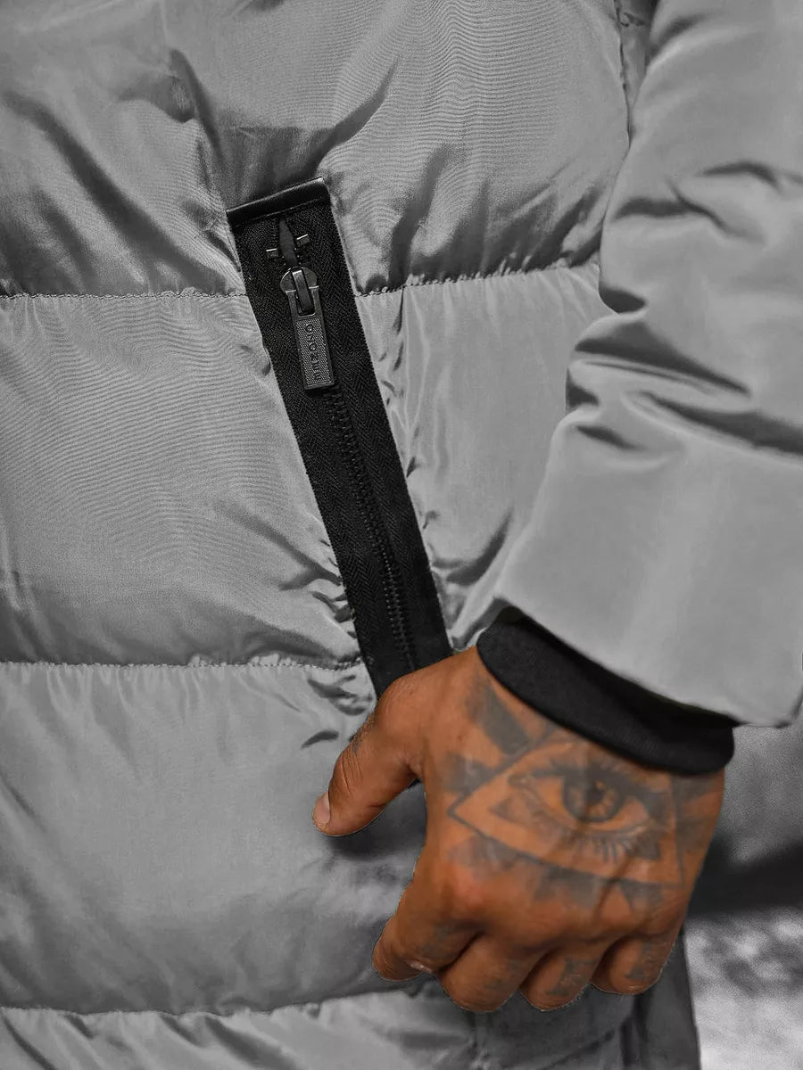 Winter gray jacket Setter