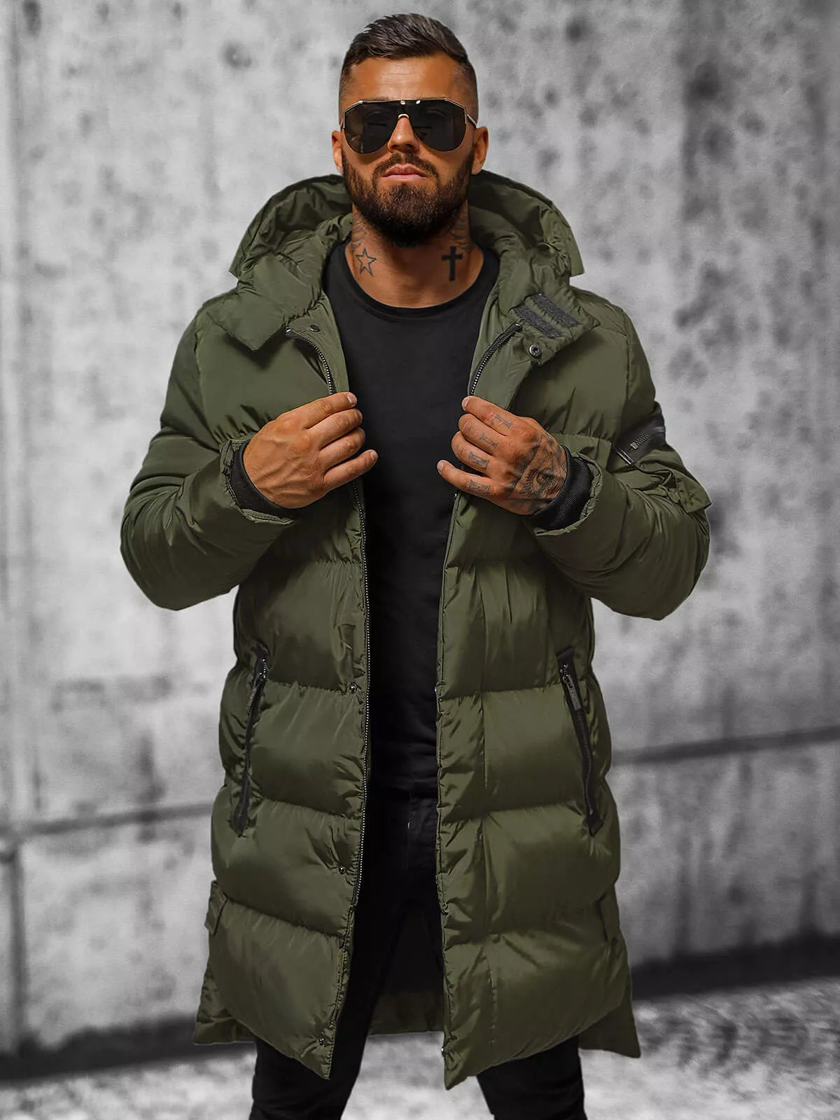 Winter green jacket Setter