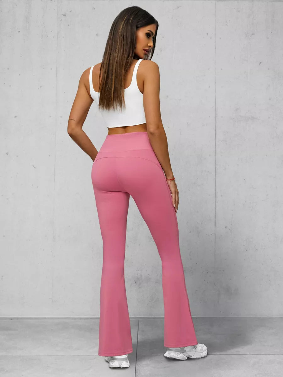 Women's casual dark pink pants Alin