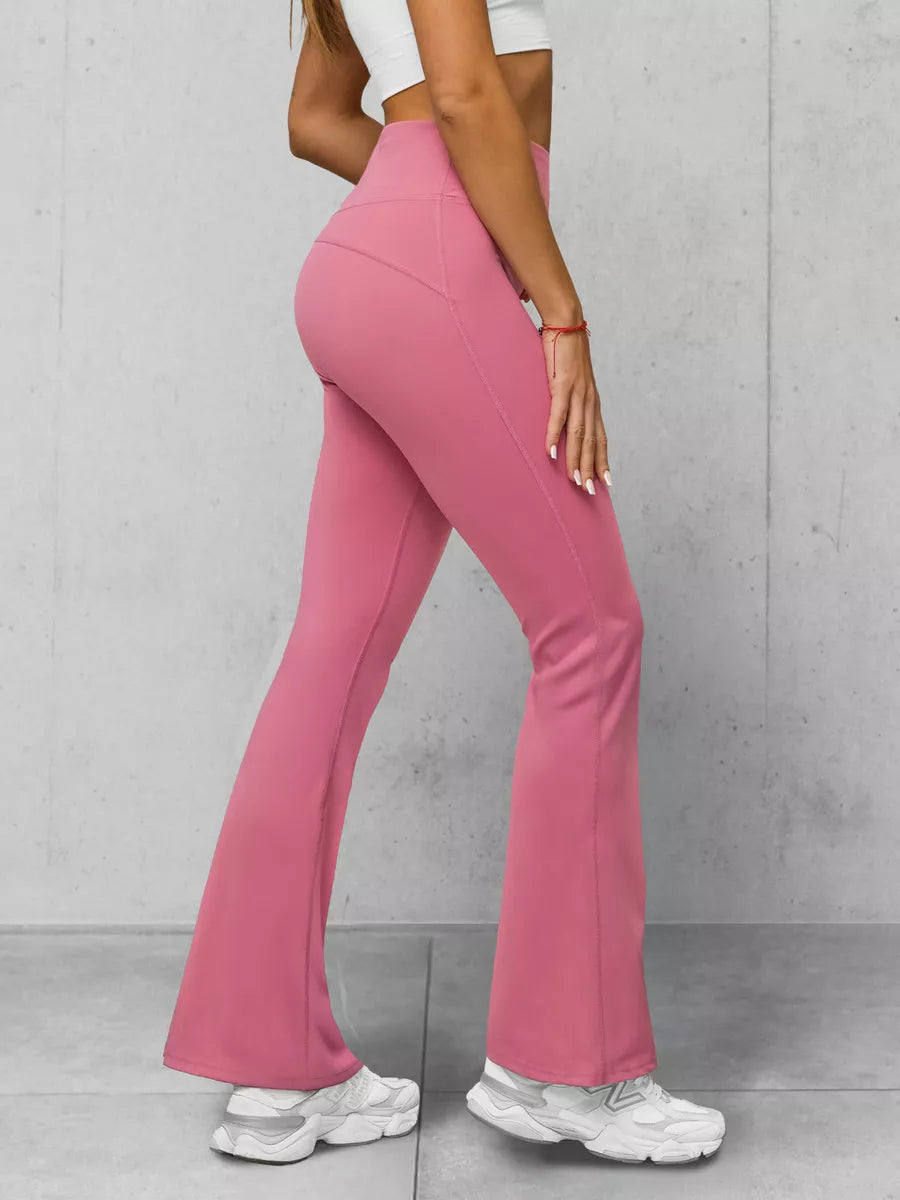 Women's casual dark pink pants Alin