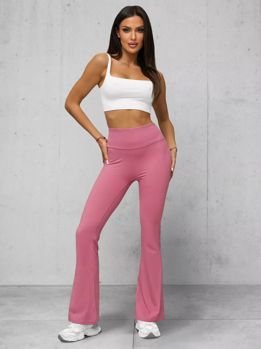 Women's casual dark pink pants Alin