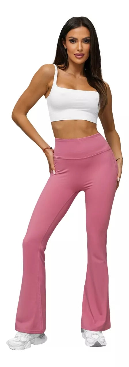 Women's casual dark pink pants Alin