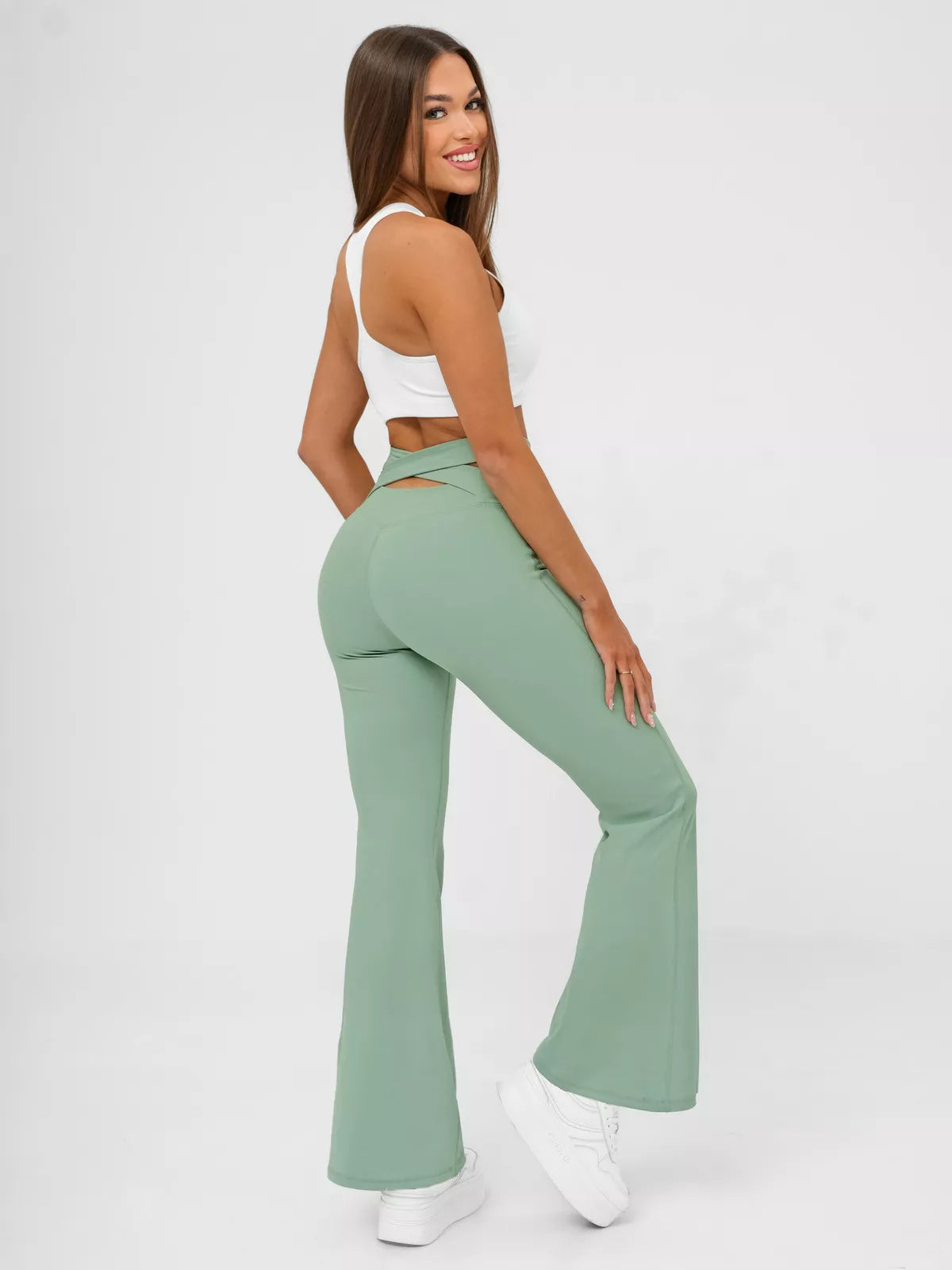 Women's mint colored sweatpants Perla