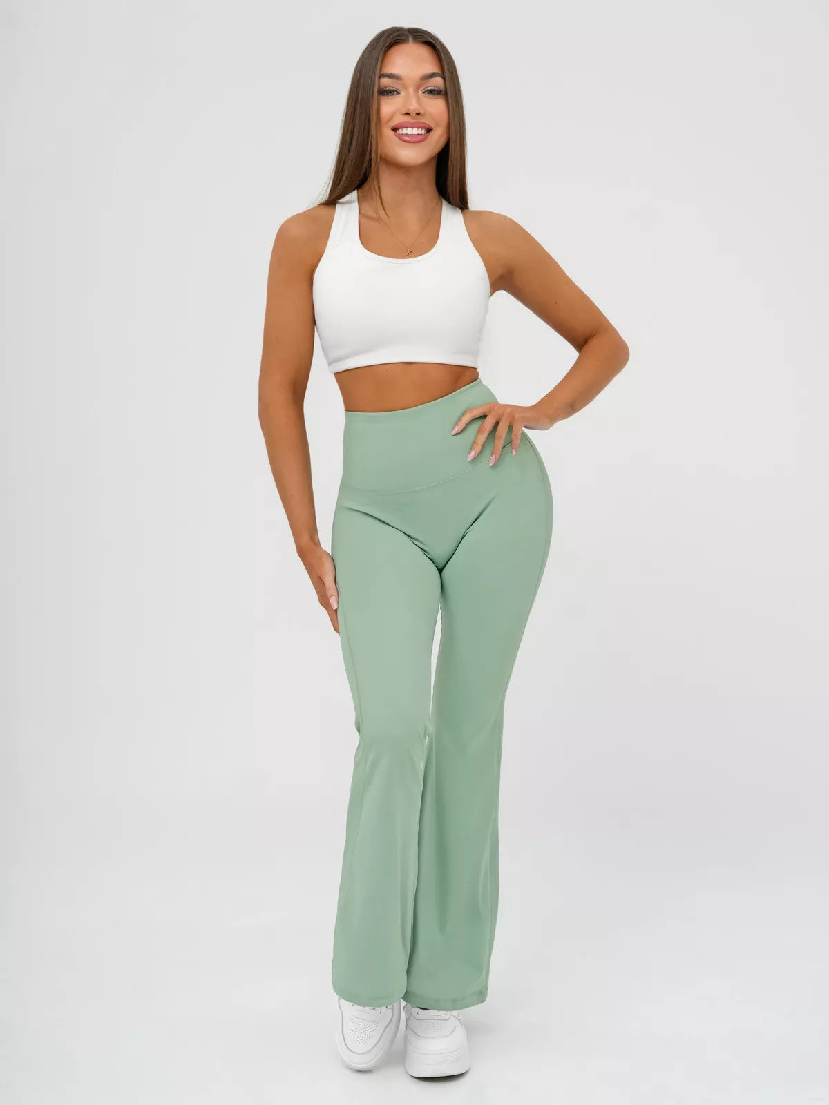Women's mint colored sweatpants Perla