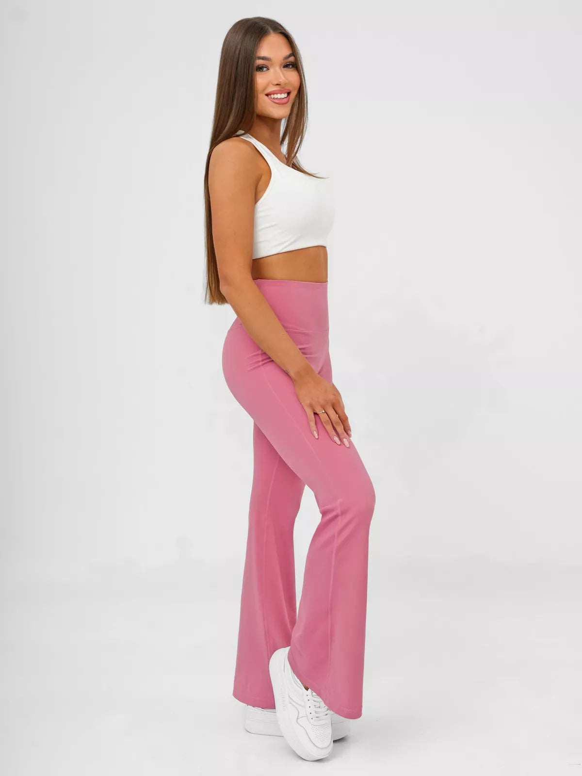Women's pink sports pants Perla
