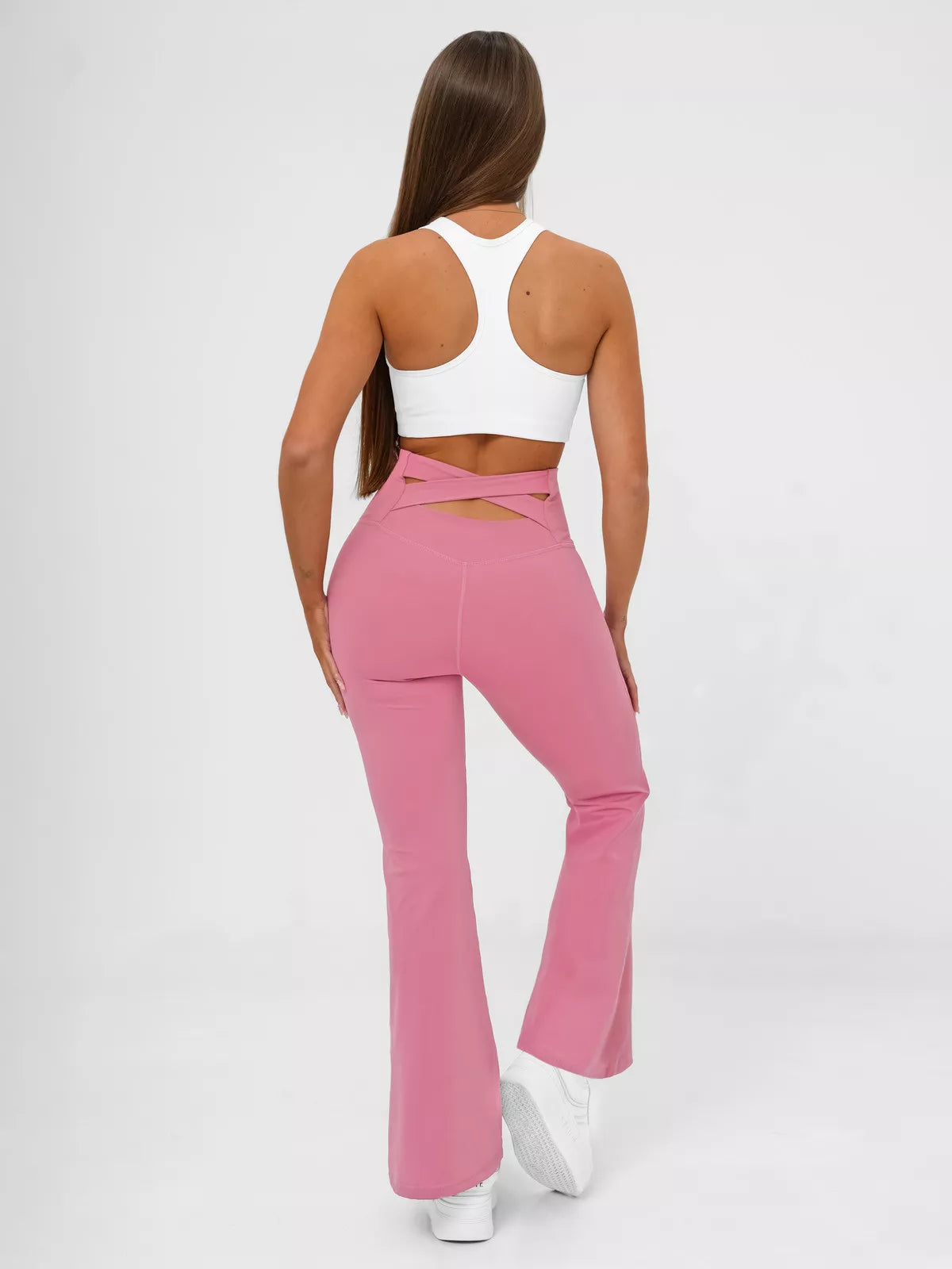 Women's pink sports pants Perla