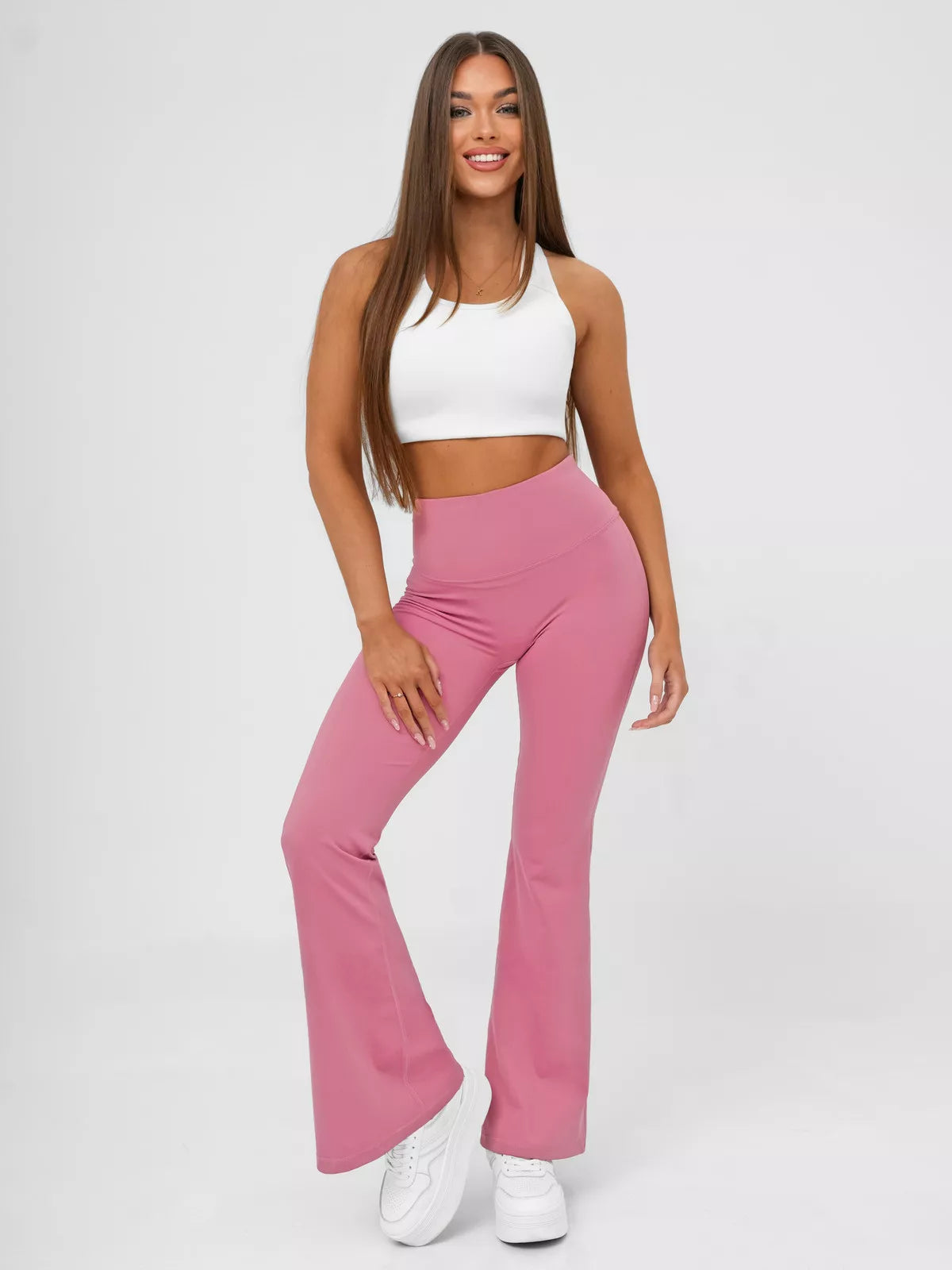 Women's pink sports pants Perla