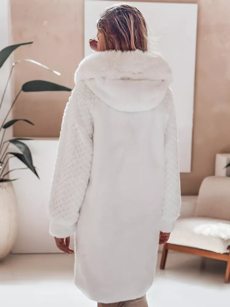 Women's white coat Modi