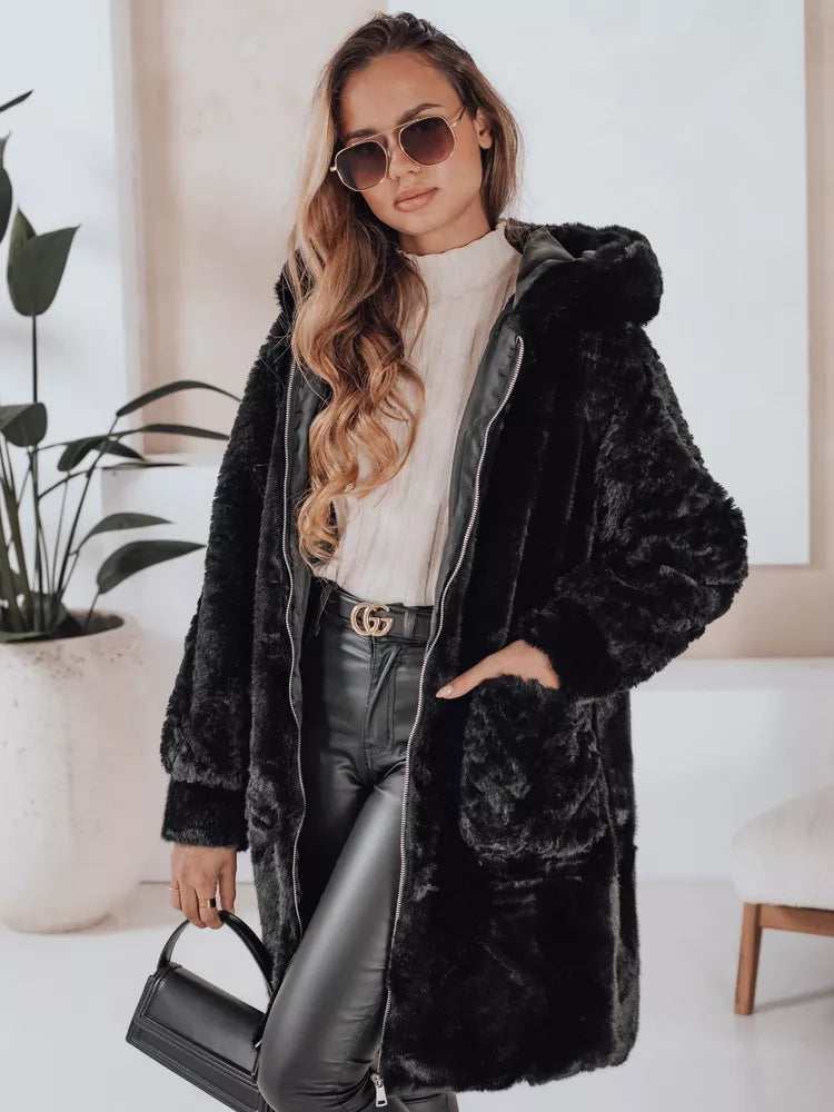 Women's black coat Modi