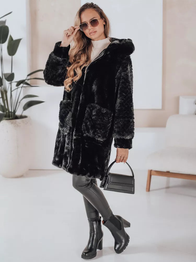 Women's black coat Modi