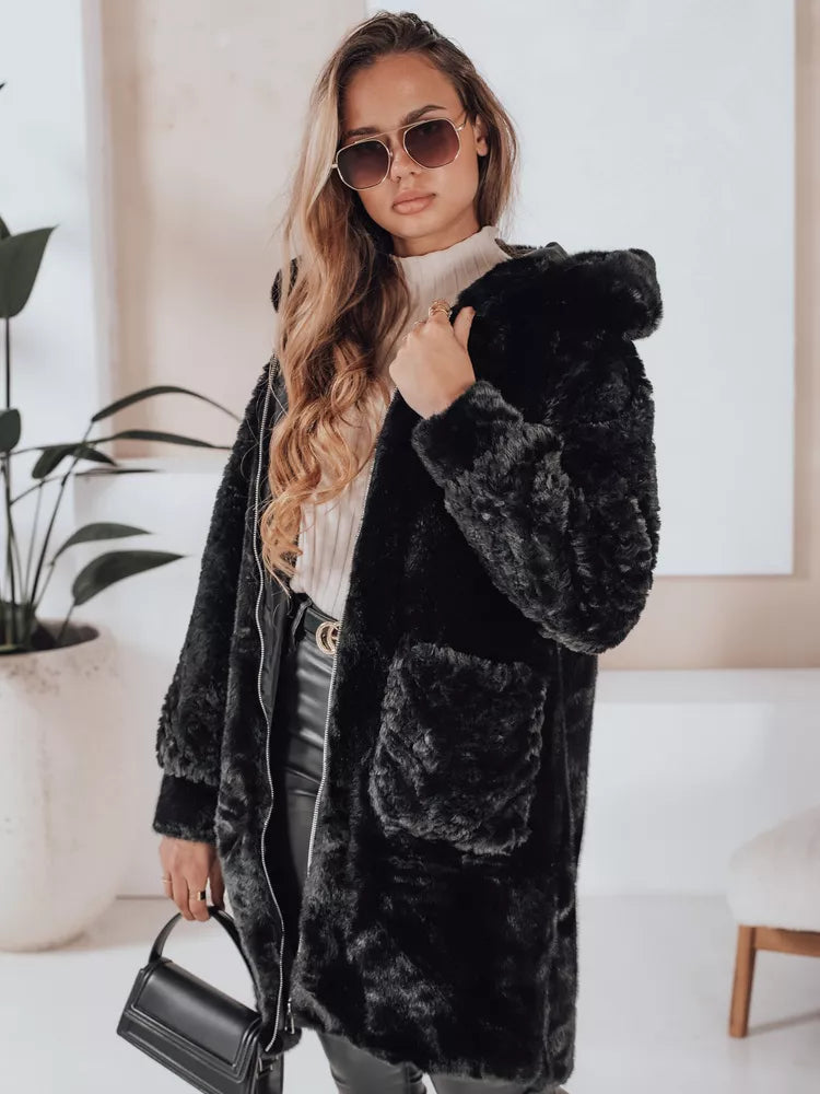 Women's black coat Modi