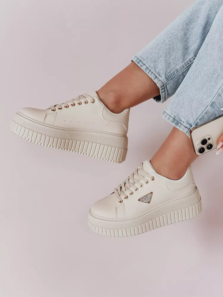 Women's brown casual shoes Snikpik