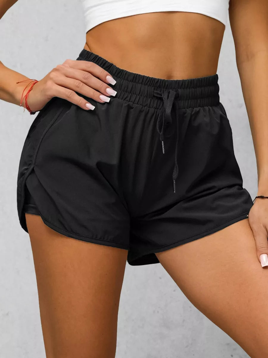 Women's black sports shorts Boni