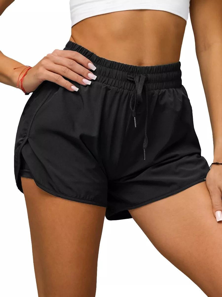 Women's black sports shorts Boni